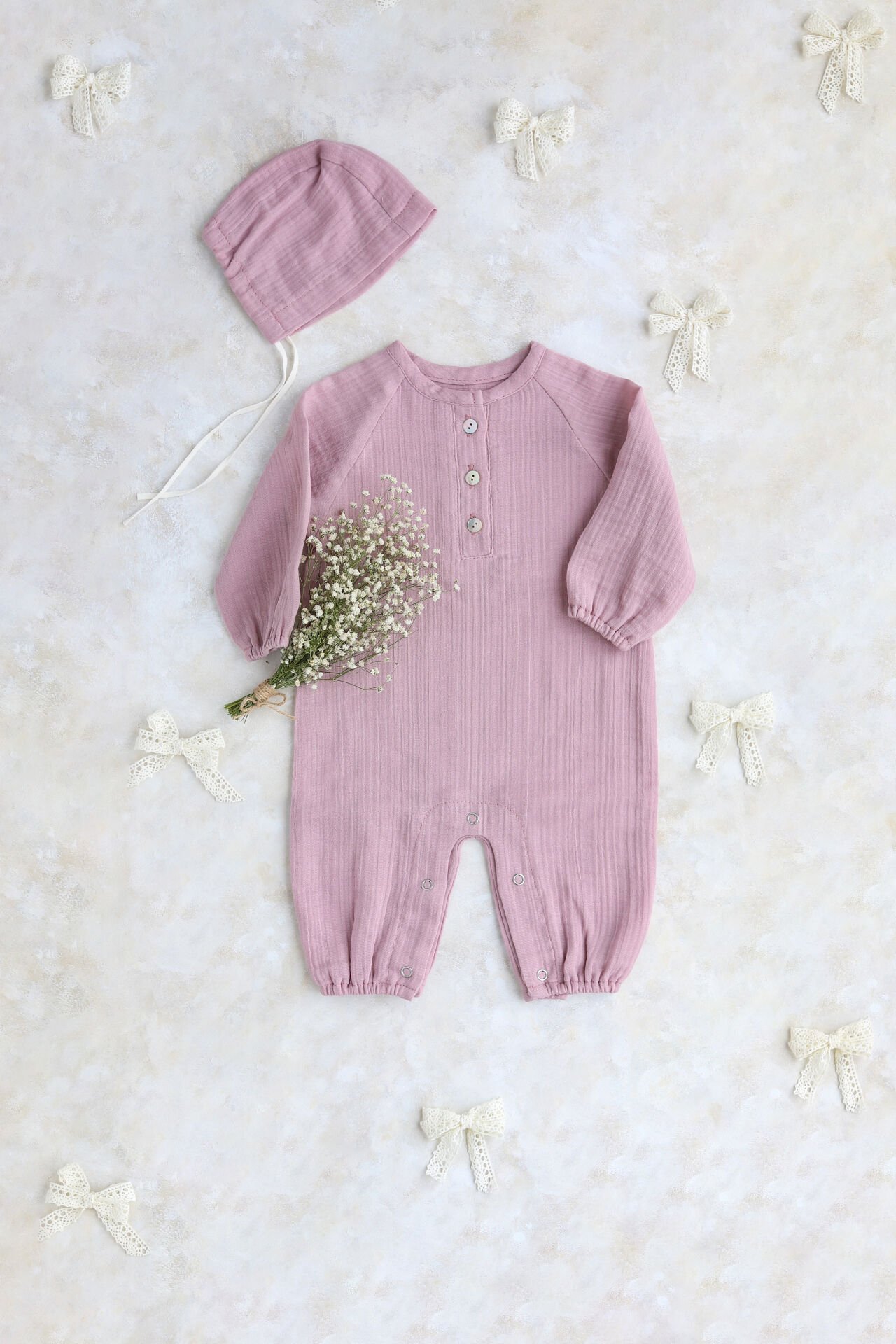 Reka Gülkurusu Tulum 3-6 Ay - Şapka +49,90