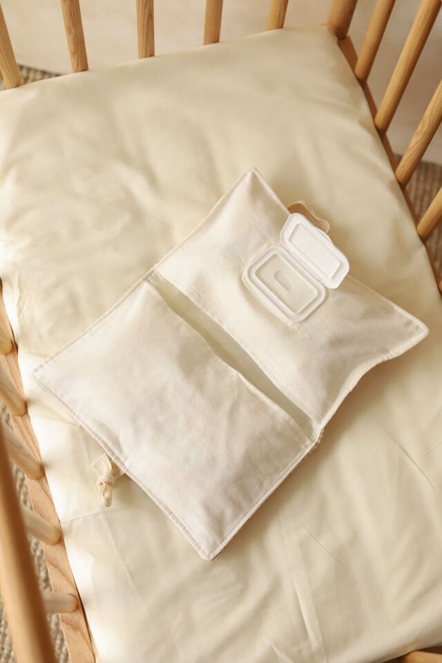 Ninova Kareli Islak Mendil ve Bez Çantası