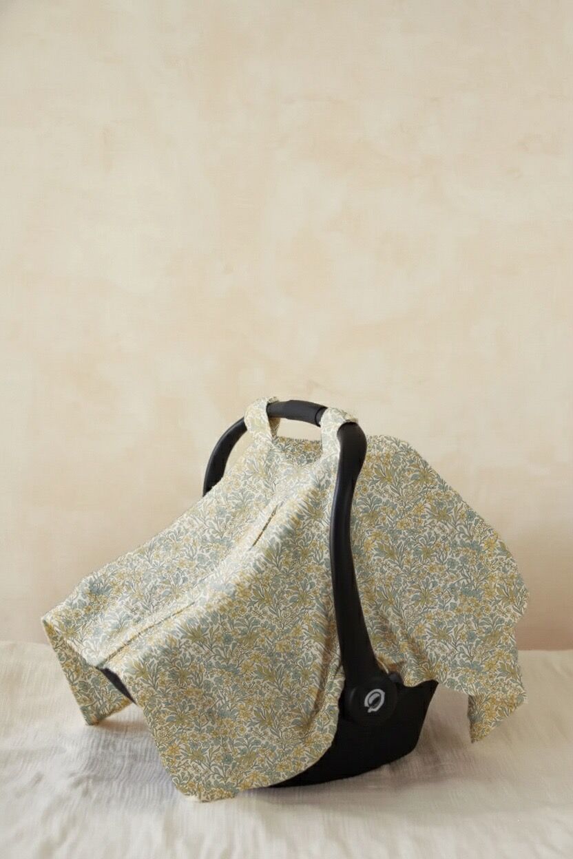 Ninova Çiçekli Puset Örtüsü