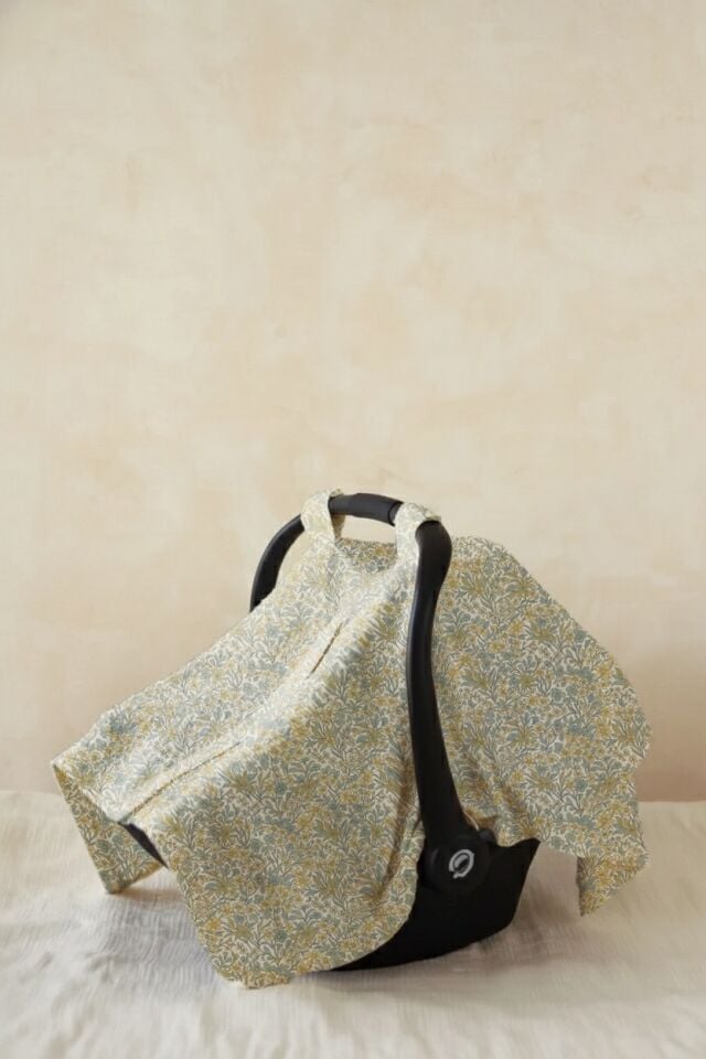 Ninova Çiçekli Puset Örtüsü