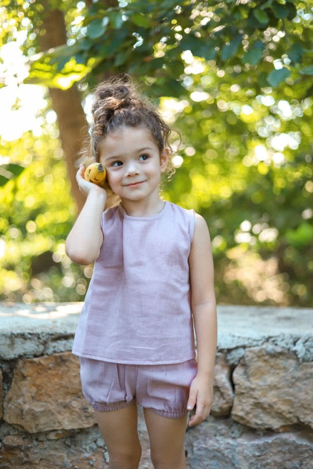 Şile Bezi Bloomer Takım