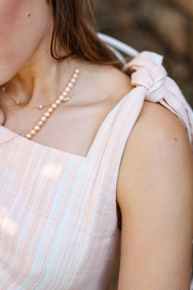 Golden Moments Askılı Elbise