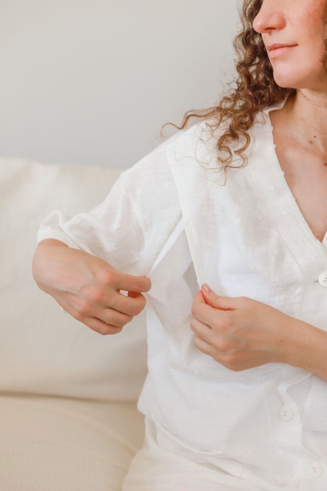 Petit Kısa Kollu Lohusa Takımı