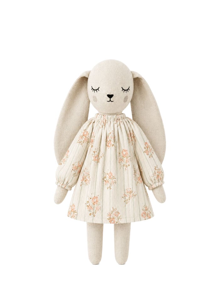Soft Summer Çiçek Desenli Tavşan Uyku Arkadaşı